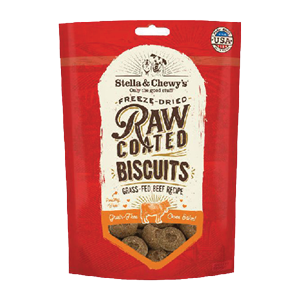 Stella & Chewy Grass-Fed Beef Raw Coated Biscuits